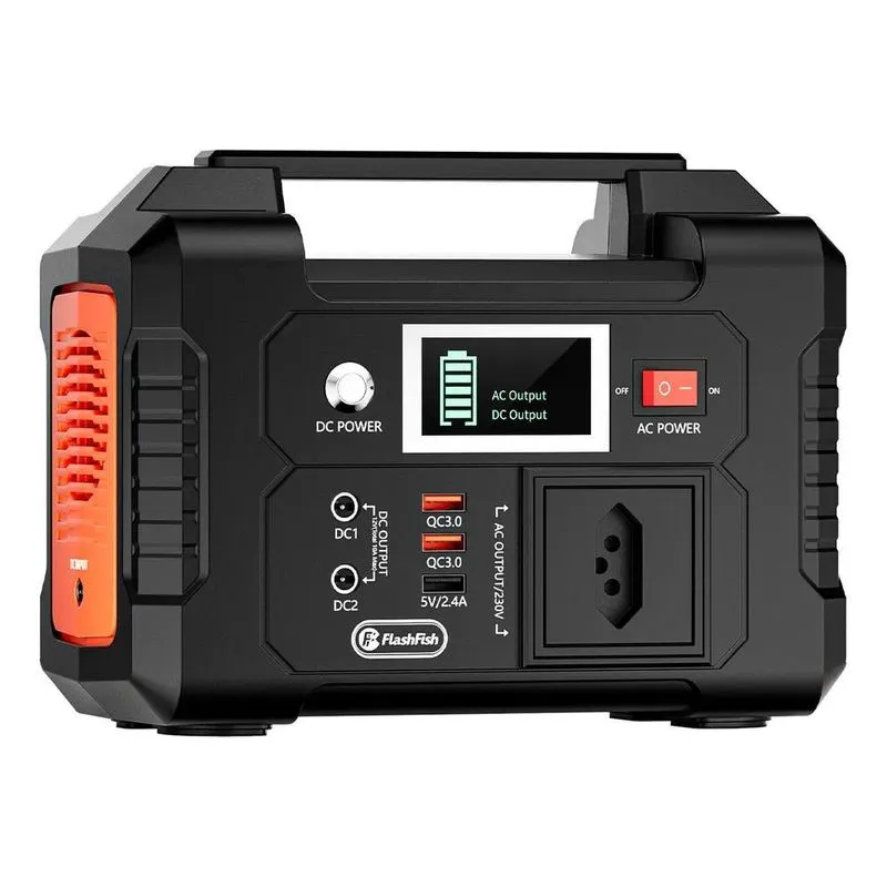 3x Flashfish 200w Solar Gerador Portátil Central Elétrica 11