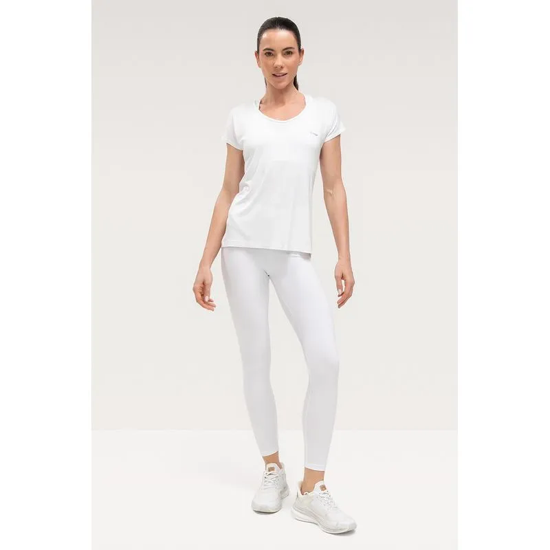 CALÇA LEGGING HIGH COMPRESSION - ESSENTIALS 26 - BRANCO GG