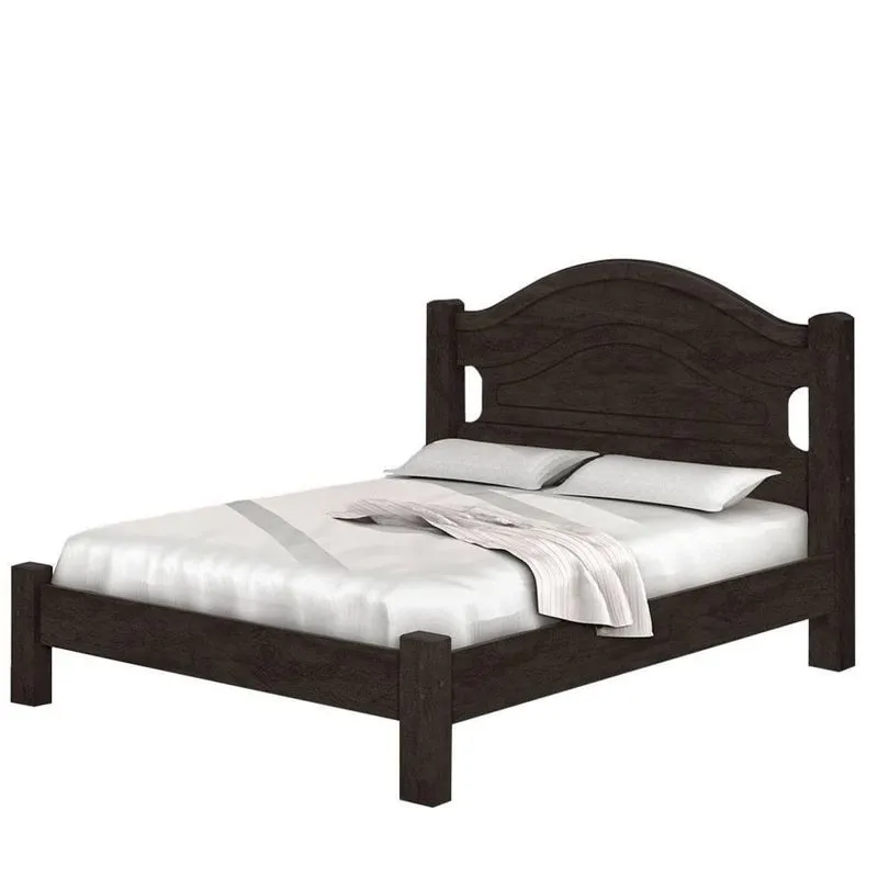 Cama Casal Isis Basoto Teka Fosco