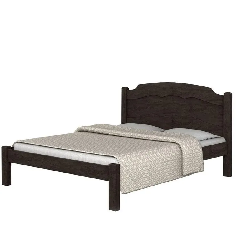 Cama Casal Lais Basoto Teka Fosco