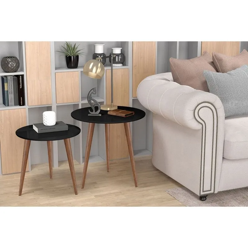 Conjunto de Mesa de Apoio e Lateral Rubi