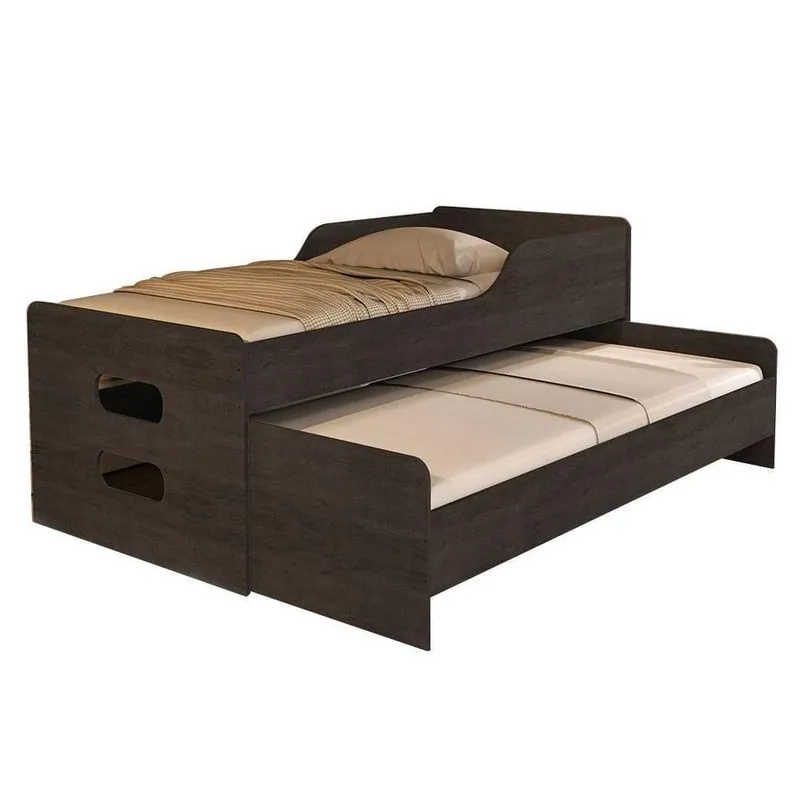 Cama Basoto Elis Teka Com Auxiliar