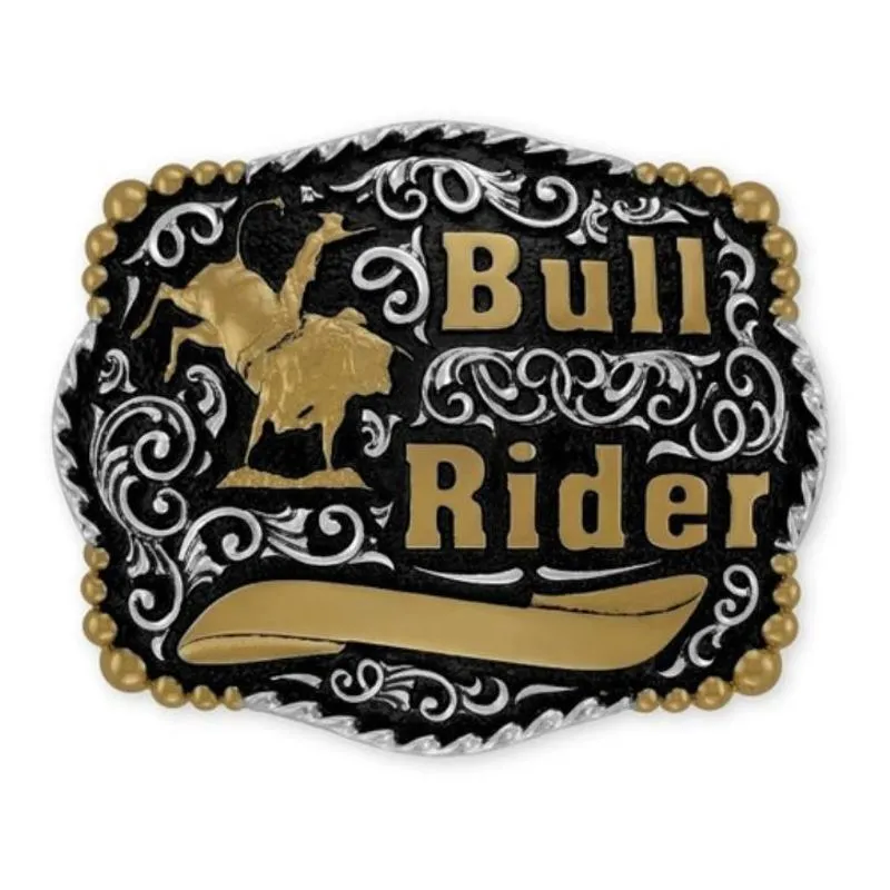Fivela Country Touro Bull Rider - Tam Eg - 12164fj Pd
