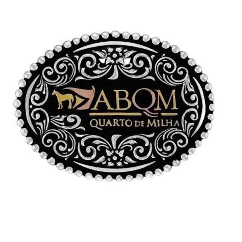 Fivela Country Abqm - Quarto De Milha - Tam M - 9222fjpdc