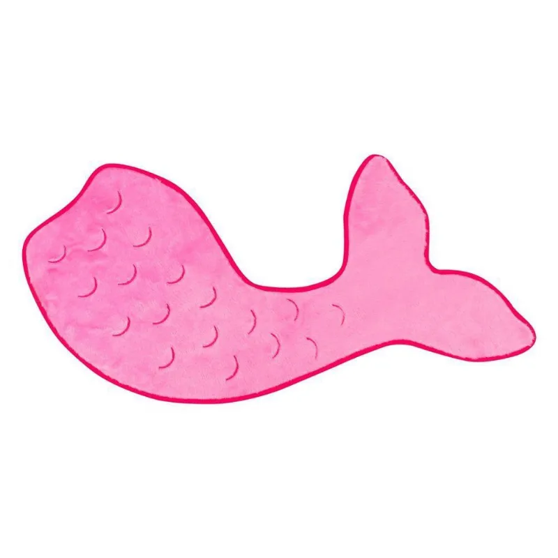Tapete Infantil Premium Formato Sereia Rosa 90cm X 60cm