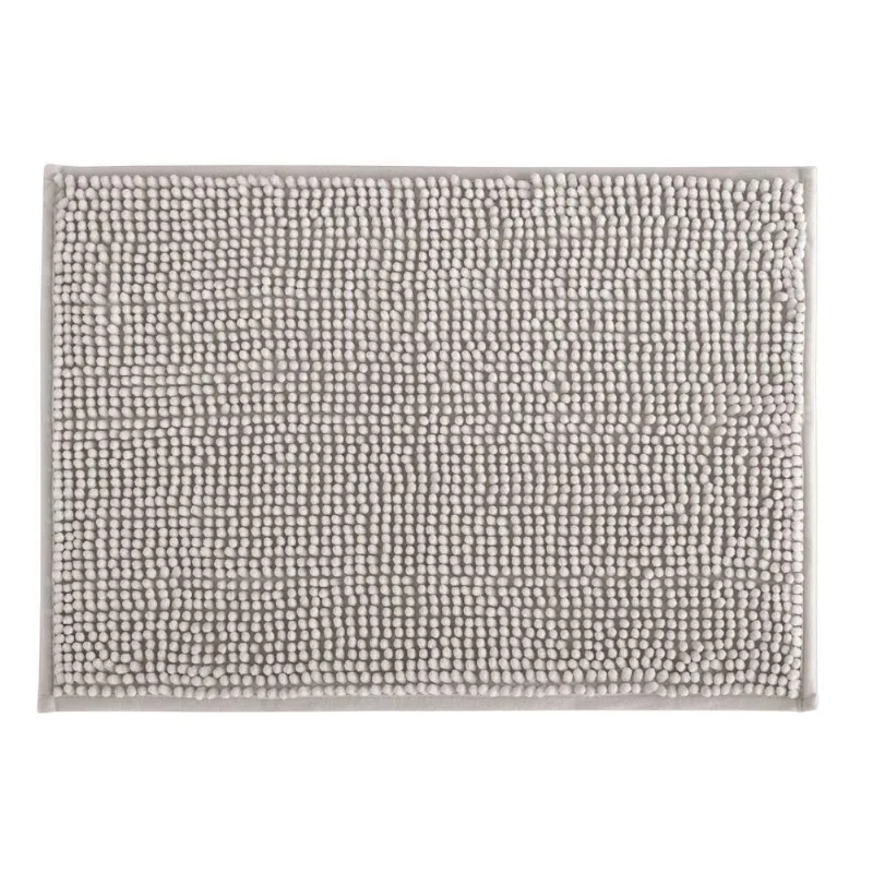 Tapete Banheiro Retangular Dallas Bege 60x40 Antiderrapante