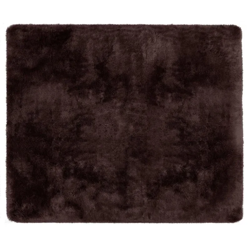 Tapete Retangular Kazan Liso Tabaco 2,00m X 1,40m