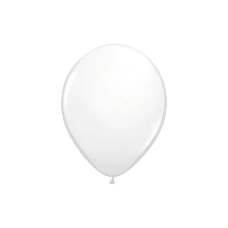 BALÃO 12UN NÚMERO 16 BRANCO JOY