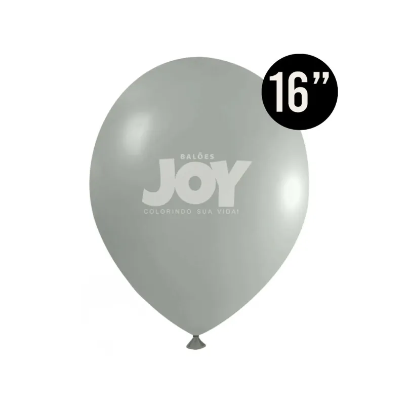 BALÃO 12UN NÚMERO 16 VERDE CANDY RETRÔ JOY