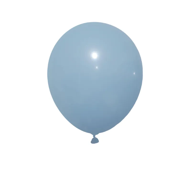BALÃO 50UN NÚMERO 12 AZUL CLARO JOY