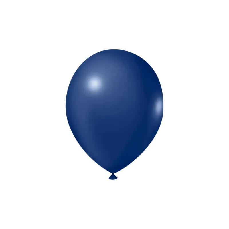 BALÃO 50UN NÚMERO 12 AZUL COBALTO JOY