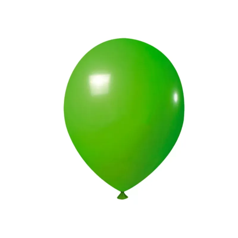 BALÃO 50UN NÚMERO 12 VERDE LIMÃO JOY