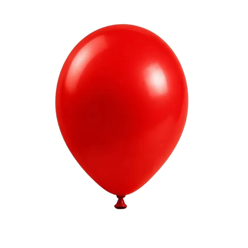 BALÃO 50UN NÚMERO 12 VERMELHO JOY