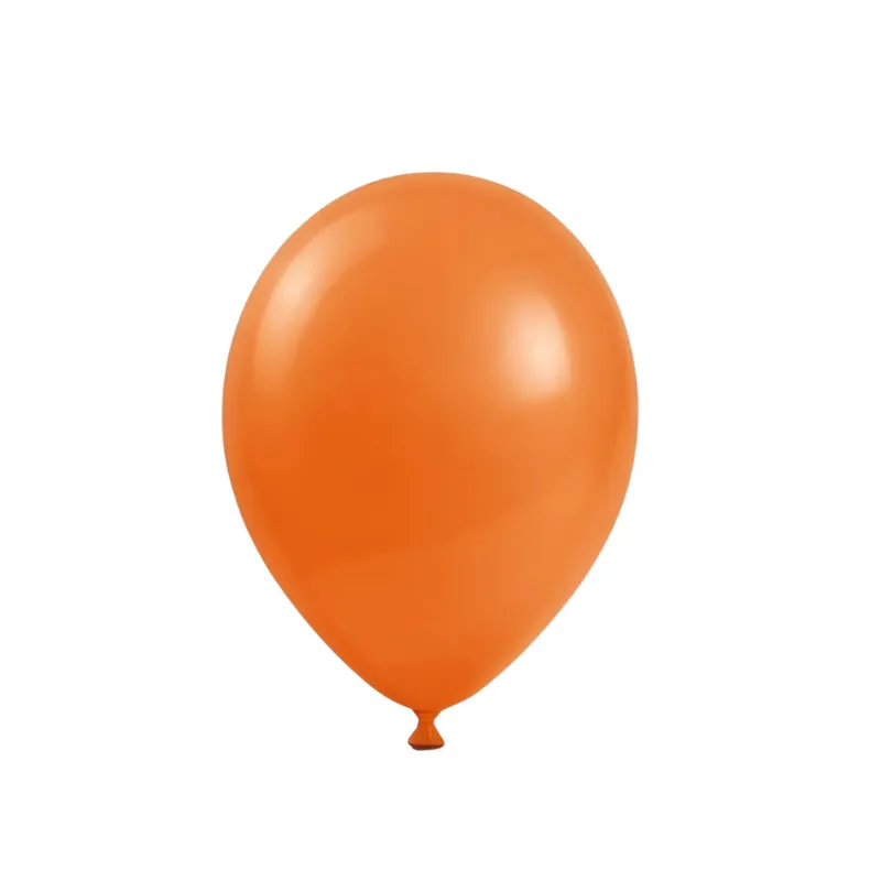 BALÃO 100UN 9 PARTY LARANJA JOY