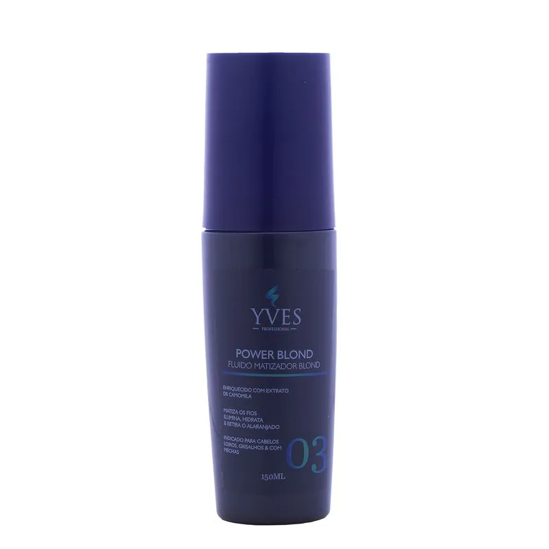 Fluido Matizador Power Blond Extrato De Camomila 150 Ml