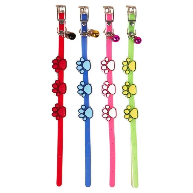 Coleira De Silicone Para Gatos Pratix Com Guizo (MP)