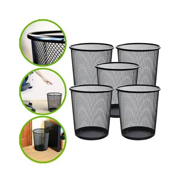 Lixeira Cesto Aramado Black