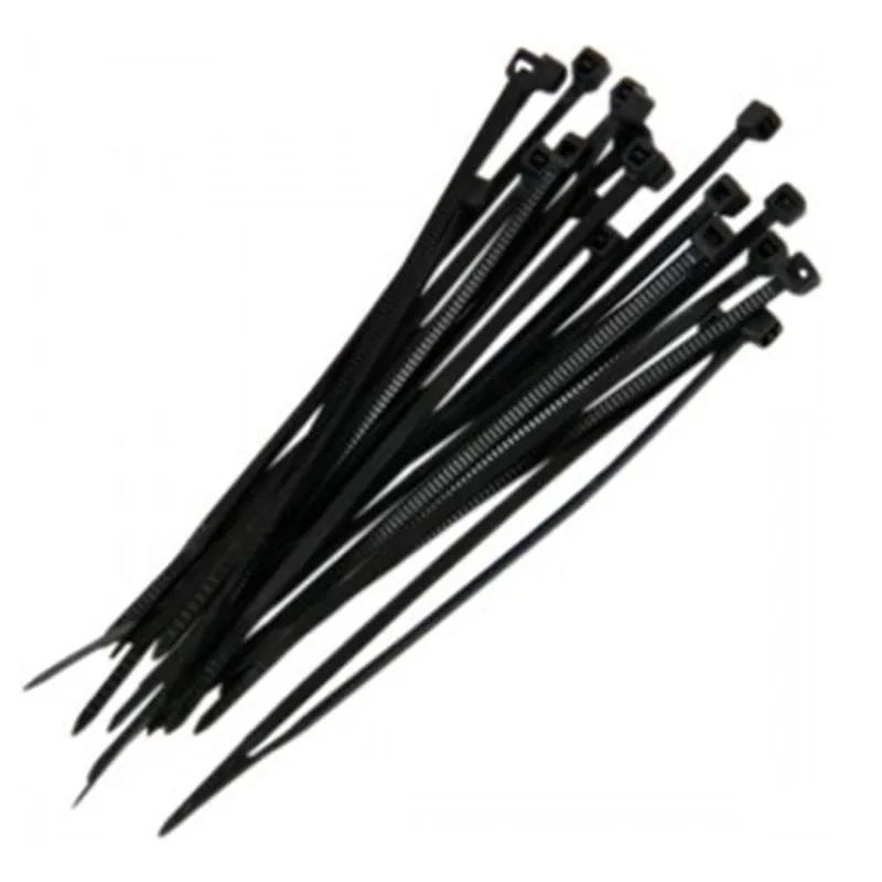 Abraçadeira Nylon Preto Enforca Gato 2,7Mm X 250Mm 100 Peças
