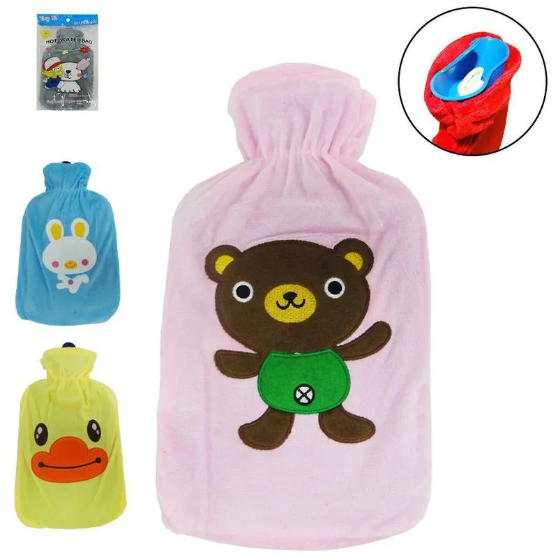 Bolsa Térmica De Borracha Para Compressa Bichinhos 1,8l