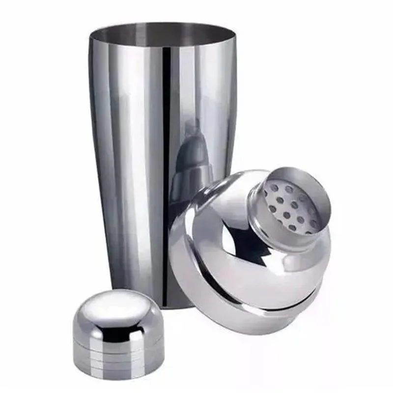 Coqueteleira Inox Com Tampa Dosador 550ml C/aparador De Gelo