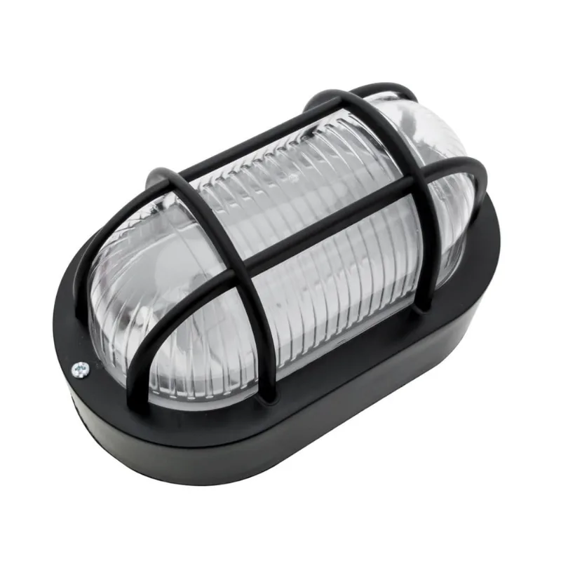 10X Arandela Tartaruga Poptem Oval Preta