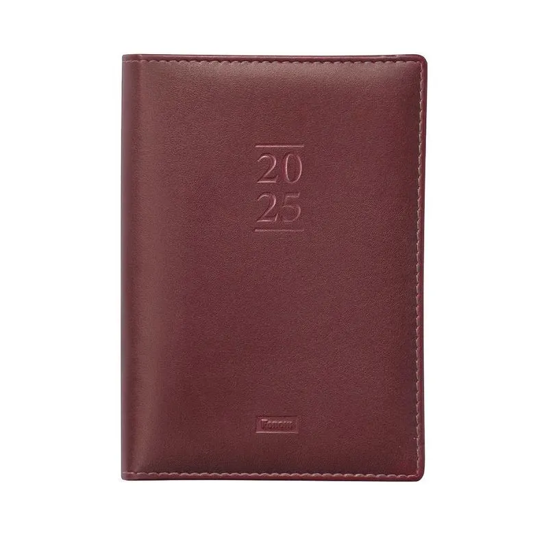 Agenda 2025 Diária Cost 176fl Capri Branquet Vermelho Foroni
