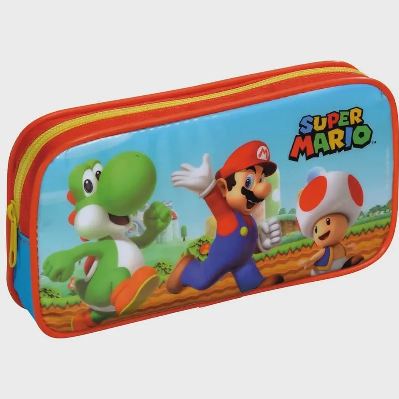 Estojo Super Mario Nintendo 1 Compartimento - Foroni
