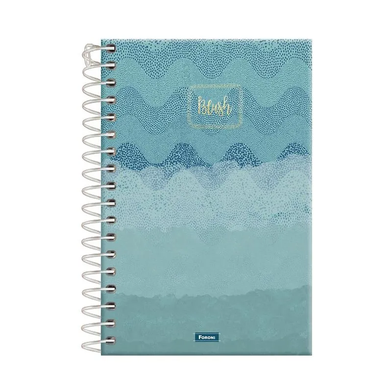 Caderno Espiral Foroni Capa Dura 1/4 College Blush 80 Folhas Capas Diversas - Item Sortido
