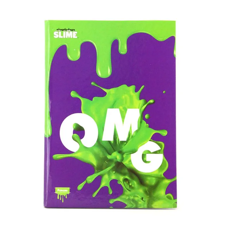 Caderno Foroni Brochura Capa Dura 1/4 Slime 96 Folhas Capas Diversas - Item Sortido
