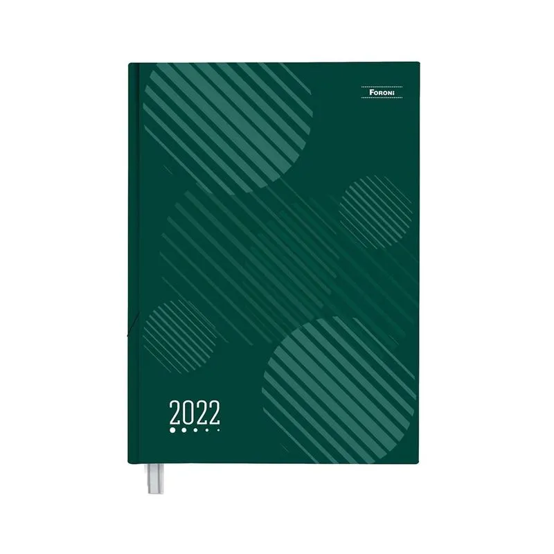 Agenda Brochura Foroni Capa Dura Executiva Moderna Diária 168 Folhas Capas Diversas - Item Sortido