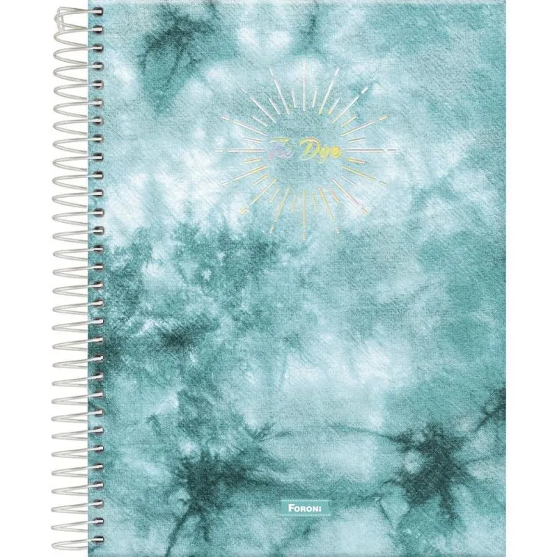 Agenda Permanente Tie Dye Planner 96fls - Com03