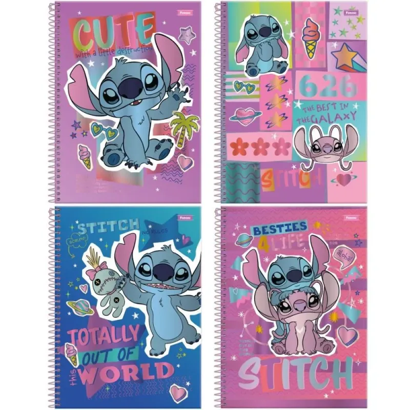 Caderno 15X1 Capa Dura STITCH 240F PCT.C/02