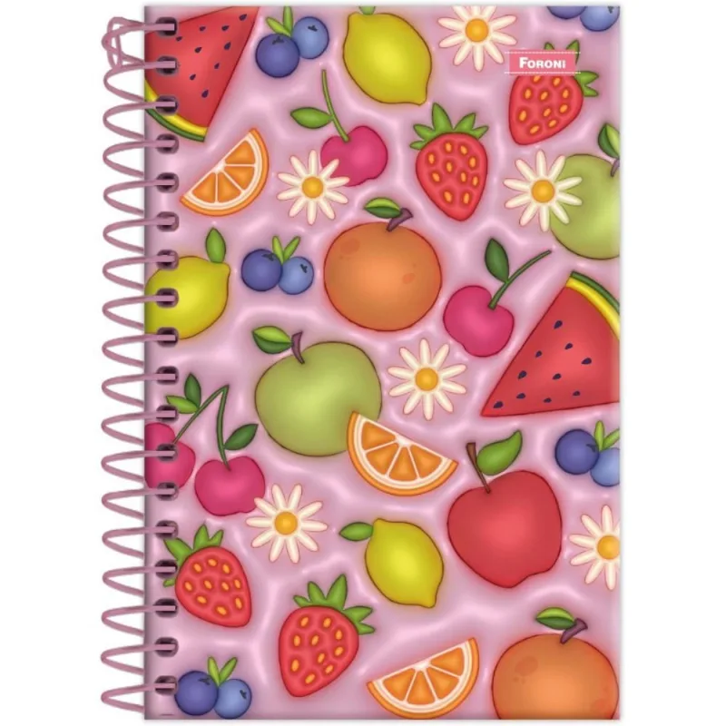 Caderneta Espiral Capa Dura Nicecream 80FLS PCT.C/04