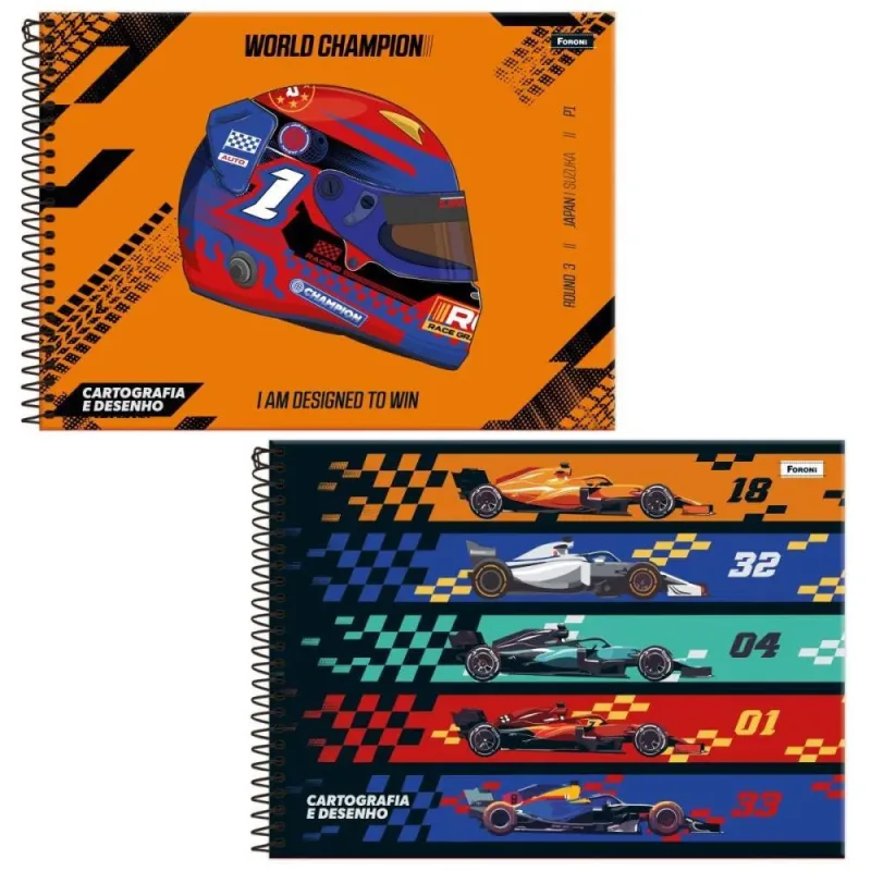 Caderno Desenho UNIV Capa Dura Veloce 80FLS PCT.C/05