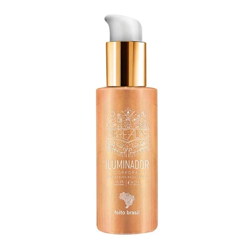Iluminador Corporal Feito Brasil - Dourado 115g