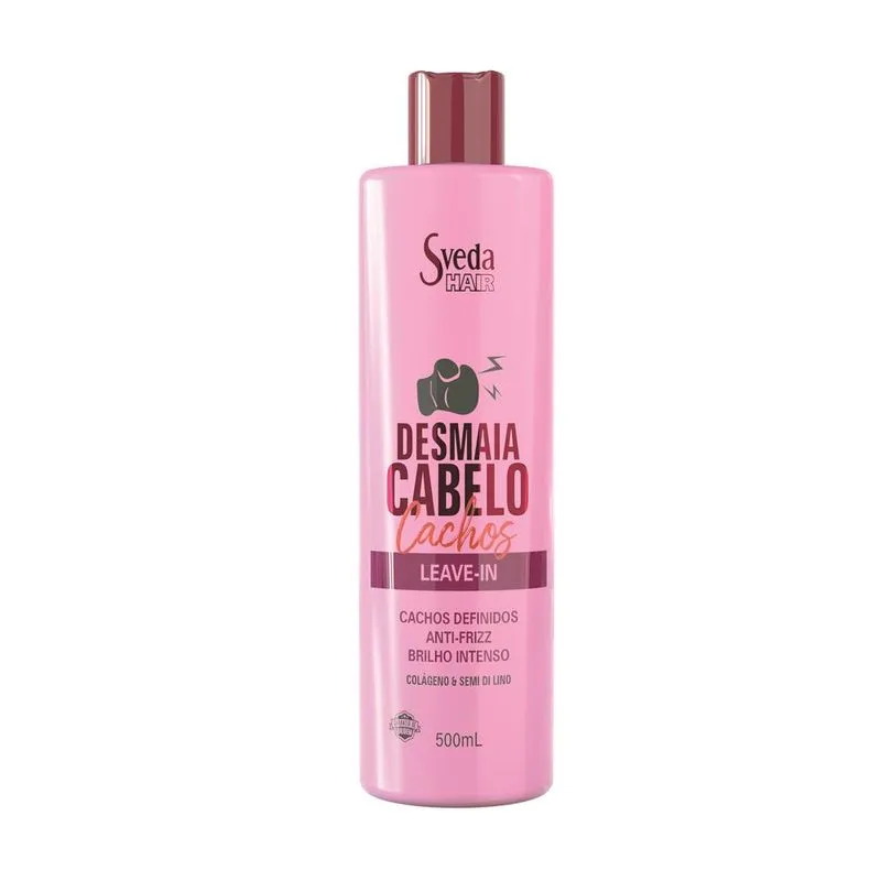 Leave In Sveda Desmaia Cabelo Cachos 500ml