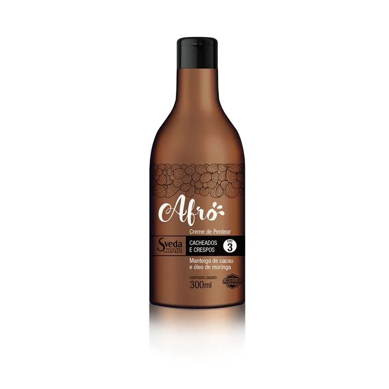 Cr Pentear Sveda Afro Cacheados 300Ml