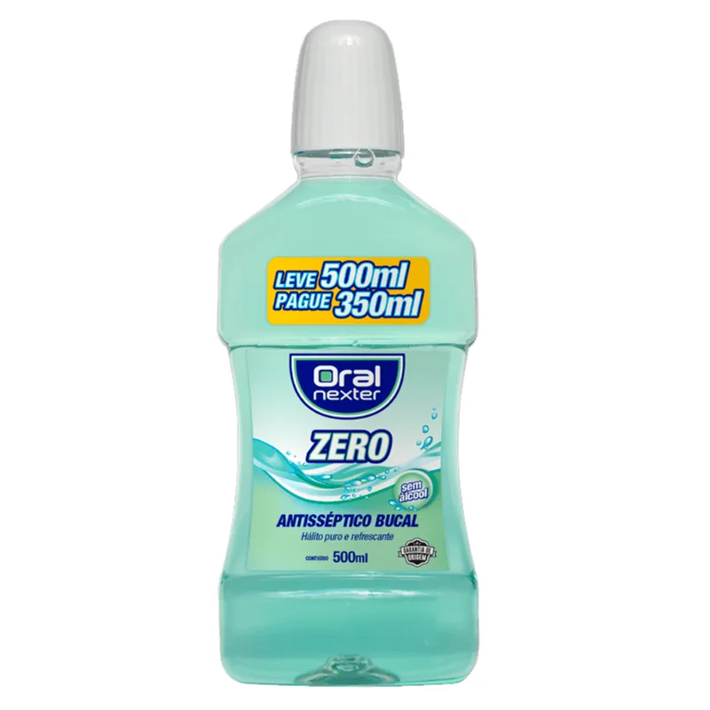 Antisséptico Bucal Oral Nexter Zero Álcool 500ml