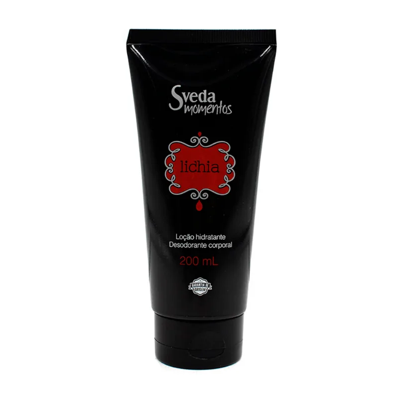 Loção Hidratante Corporal Sveda Momentos Lichia 200ml