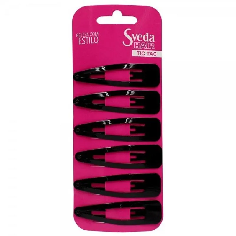 Tic Tac Sveda Hair Preto Grande