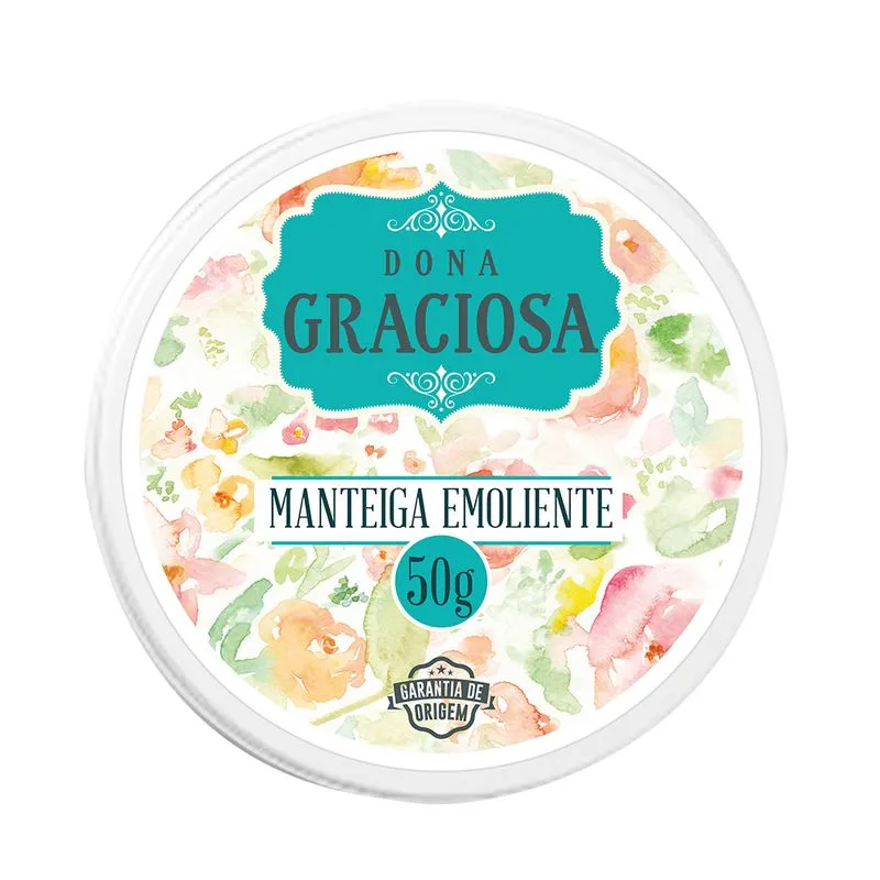 DONA GRACIOSA MANTEIGA EMOLIENTE PARA MAOS 50 G x 1
