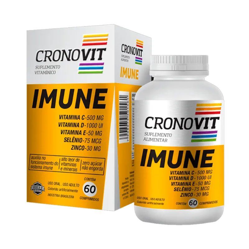 Suplemento Vitamínico Cronovit Imune 60 Comprimidos