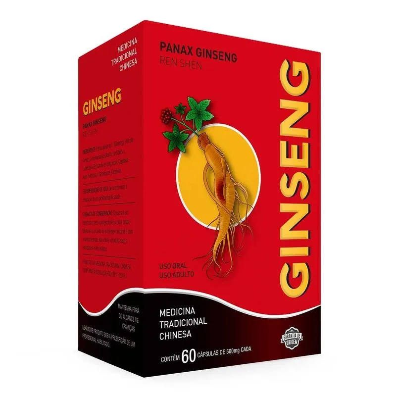Ginseng 60 Cápsulas