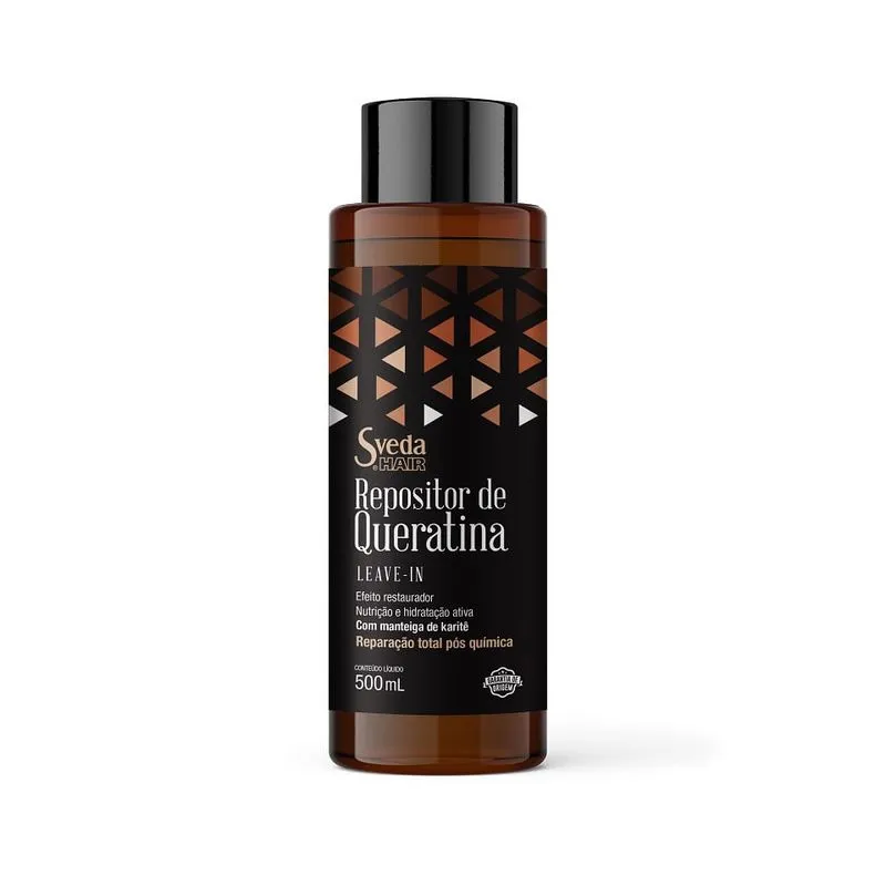 Leave In Sveda Hair Repositor De Queratina 500ml