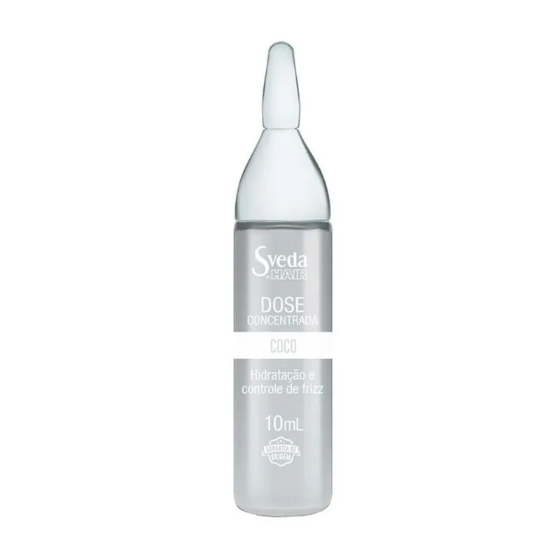 Ampola Capilar Sveda Hair Dose Concentrada Coco 10ml