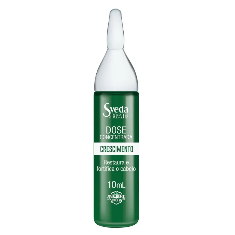 Ampola De Tratamento Sveda Hair Crescimento 10ml