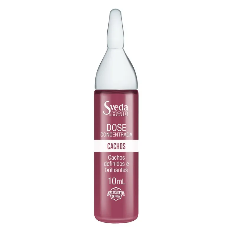 Ampola De Tratamento Sveda Hair Cachos 10ml
