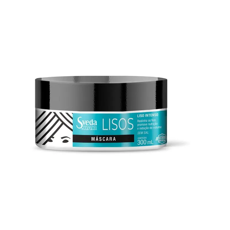 Máscara Capilar Sveda Hair Lisos 300g