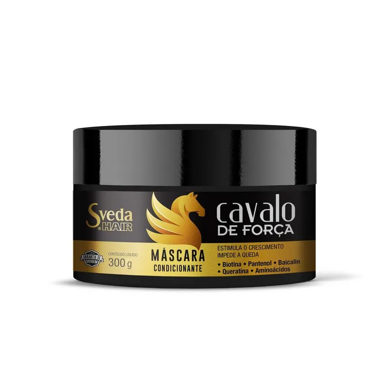Máscara Capilar Sveda Hair Cavalo De Força 300g