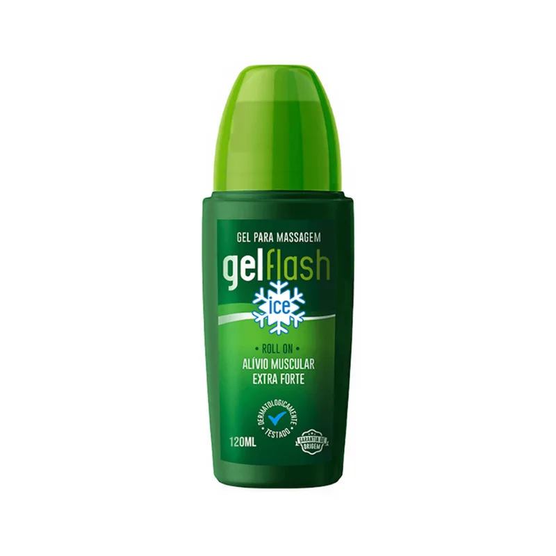 Roll On Massageador Gel Flash 120ml